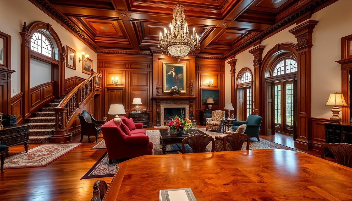 colonial home interior