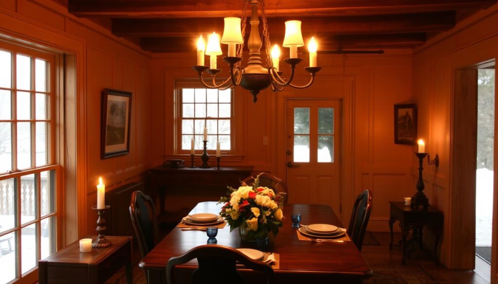 colonial home lighting
