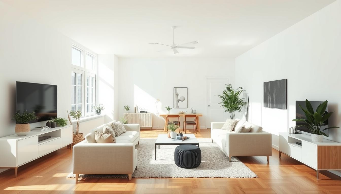 dingy home interior