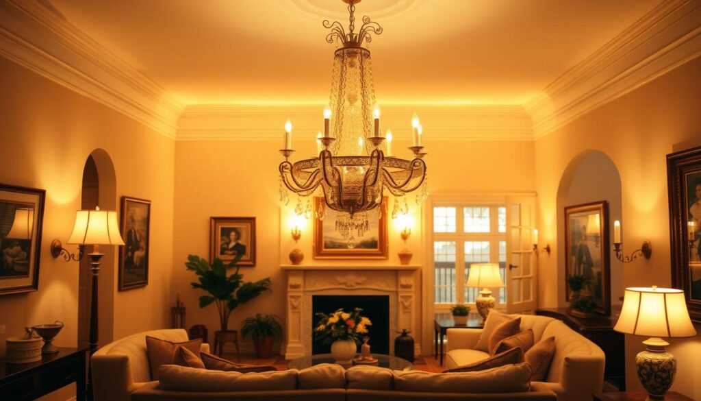 home interior design lighting