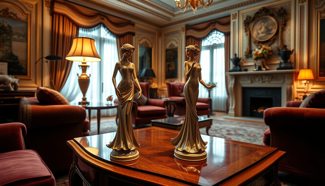 home interior lady figurines