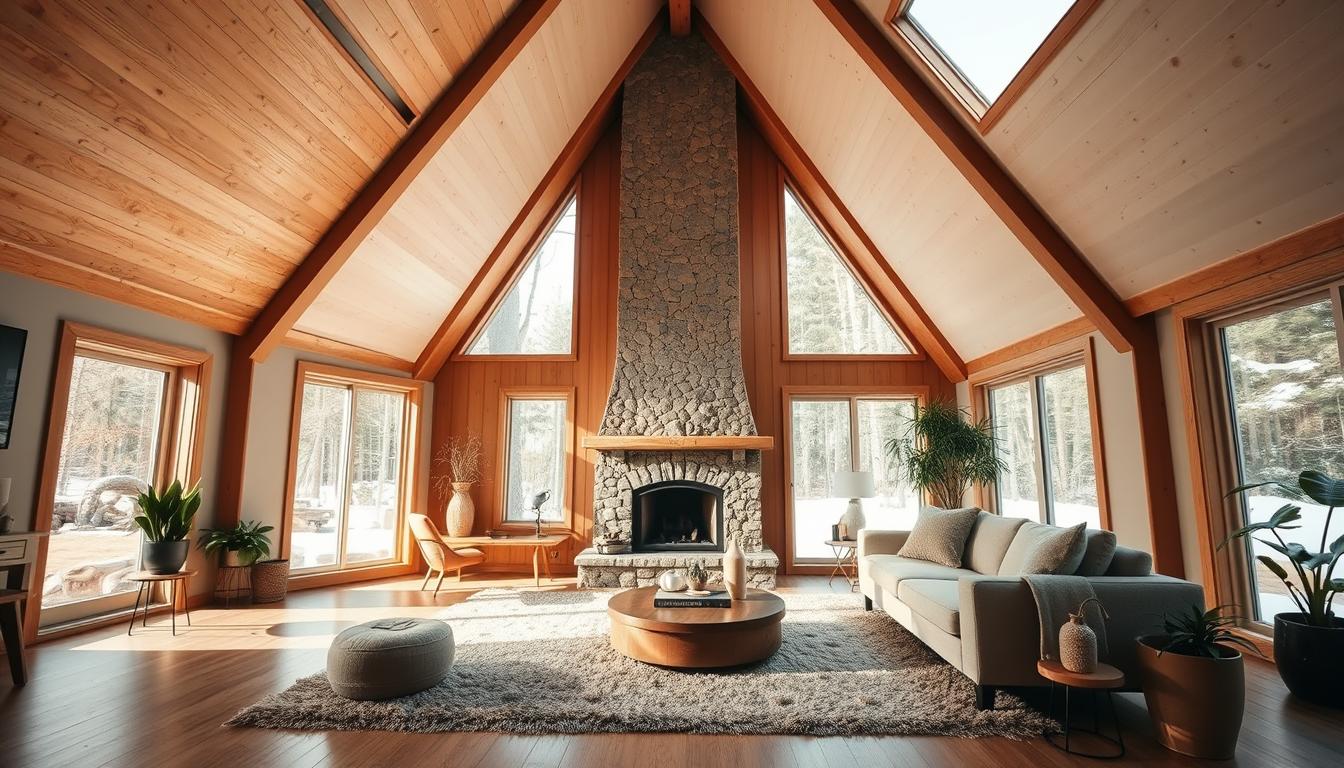 a frame home interior