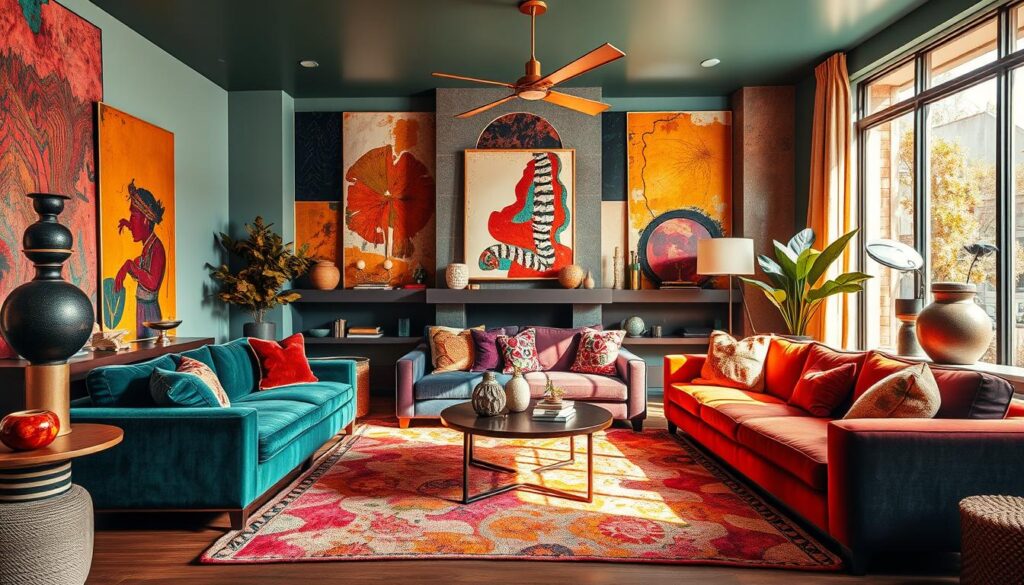 eclectic color schemes