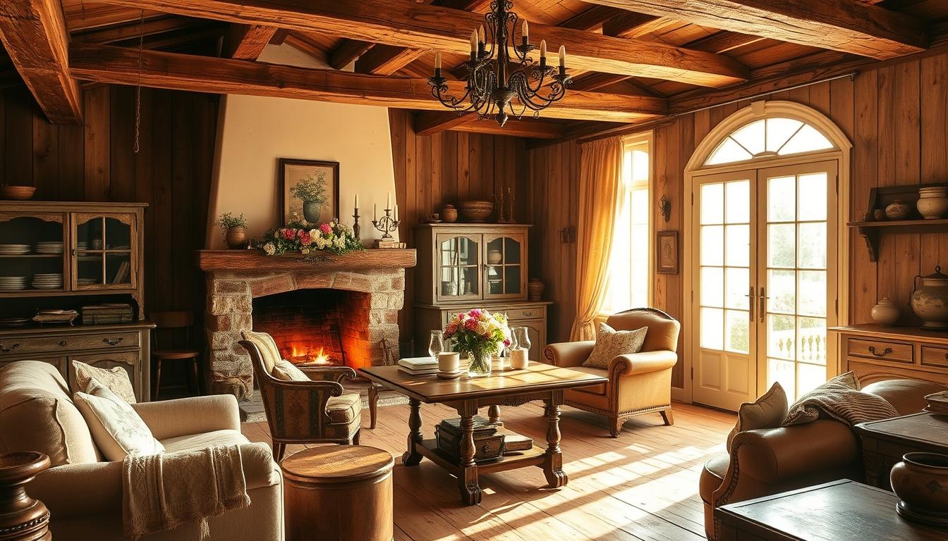 french country home interior