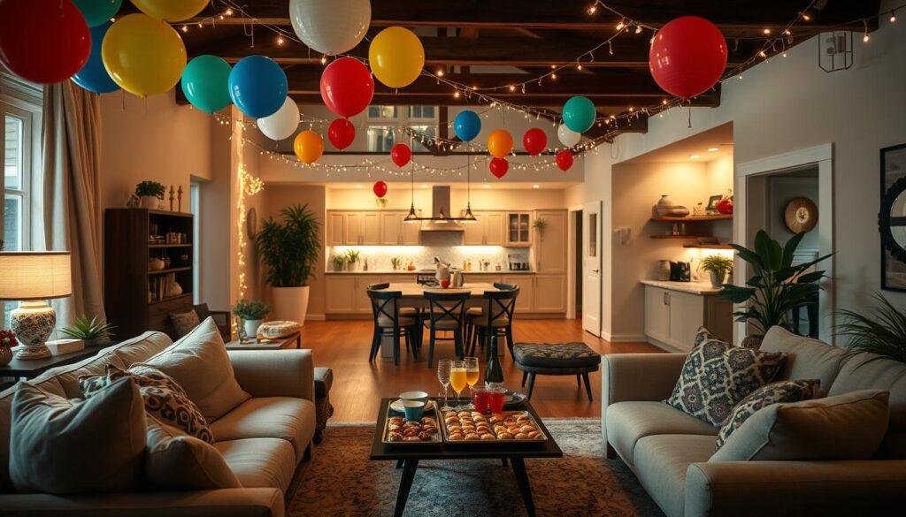 house party decorating