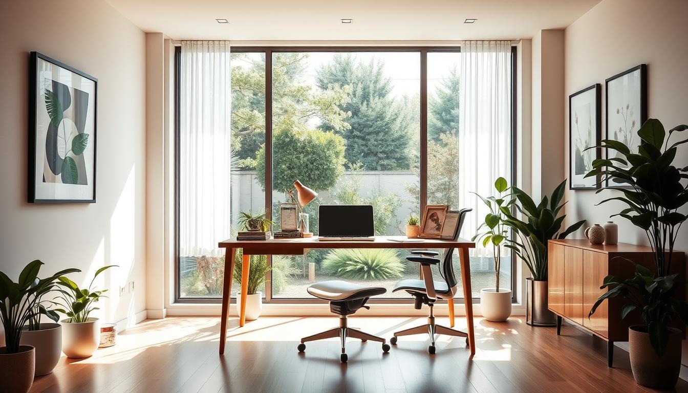 interior design of home office