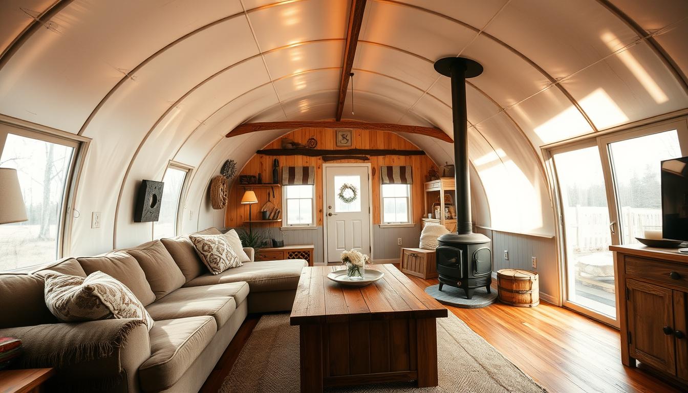 quonset home interior