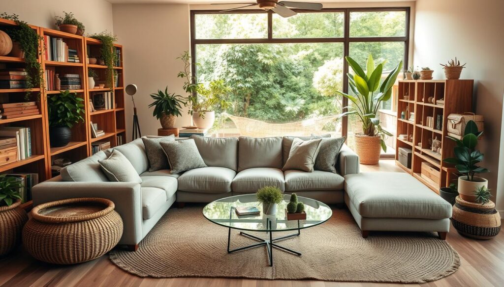 sustainable living room design