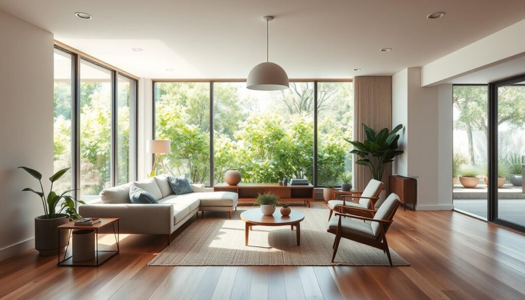 sustainable modern interior design